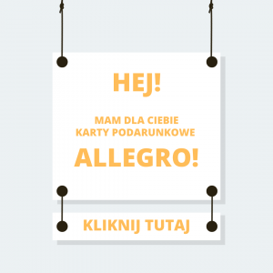 Karty podarunkowe Allegro