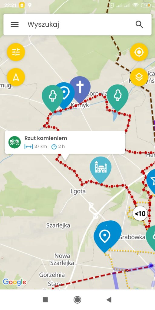Trasy rowerowe jura krakowsko-częstochowska - aplikacja Trasy rowerowe jura krakowsko-częstochowska - aplikacja