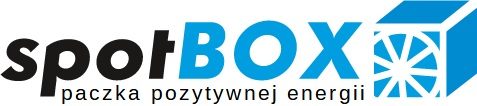 logo spotBOX paczka pozytywnej energii