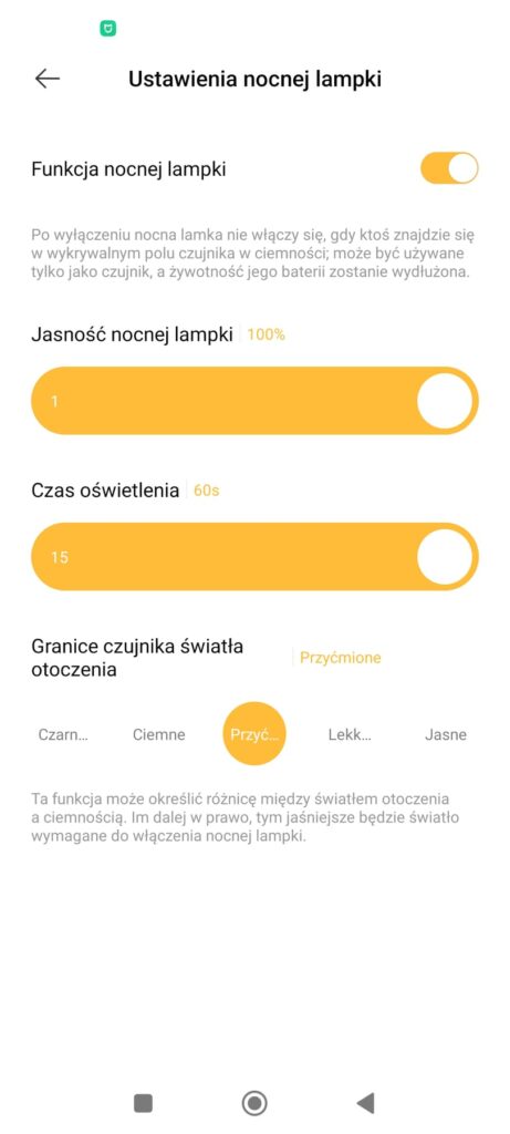 Lampka nocna Xiaomi Mi 2 z Bluetooth Lampka nocna Xiaomi Mi 2 z Bluetooth